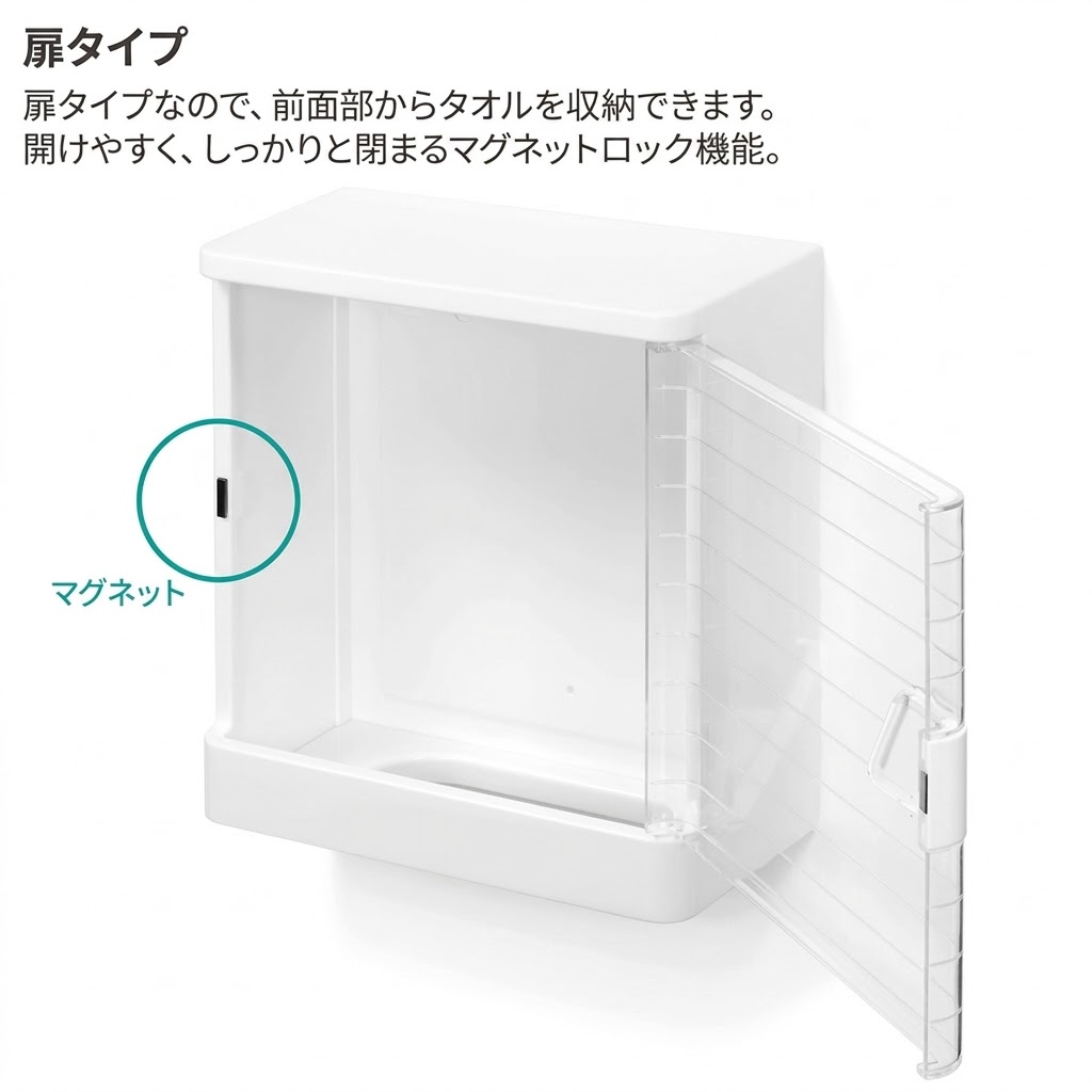🔥🔥【日本製《SANADA》壁掛式多功能毛巾紙巾收納盒】