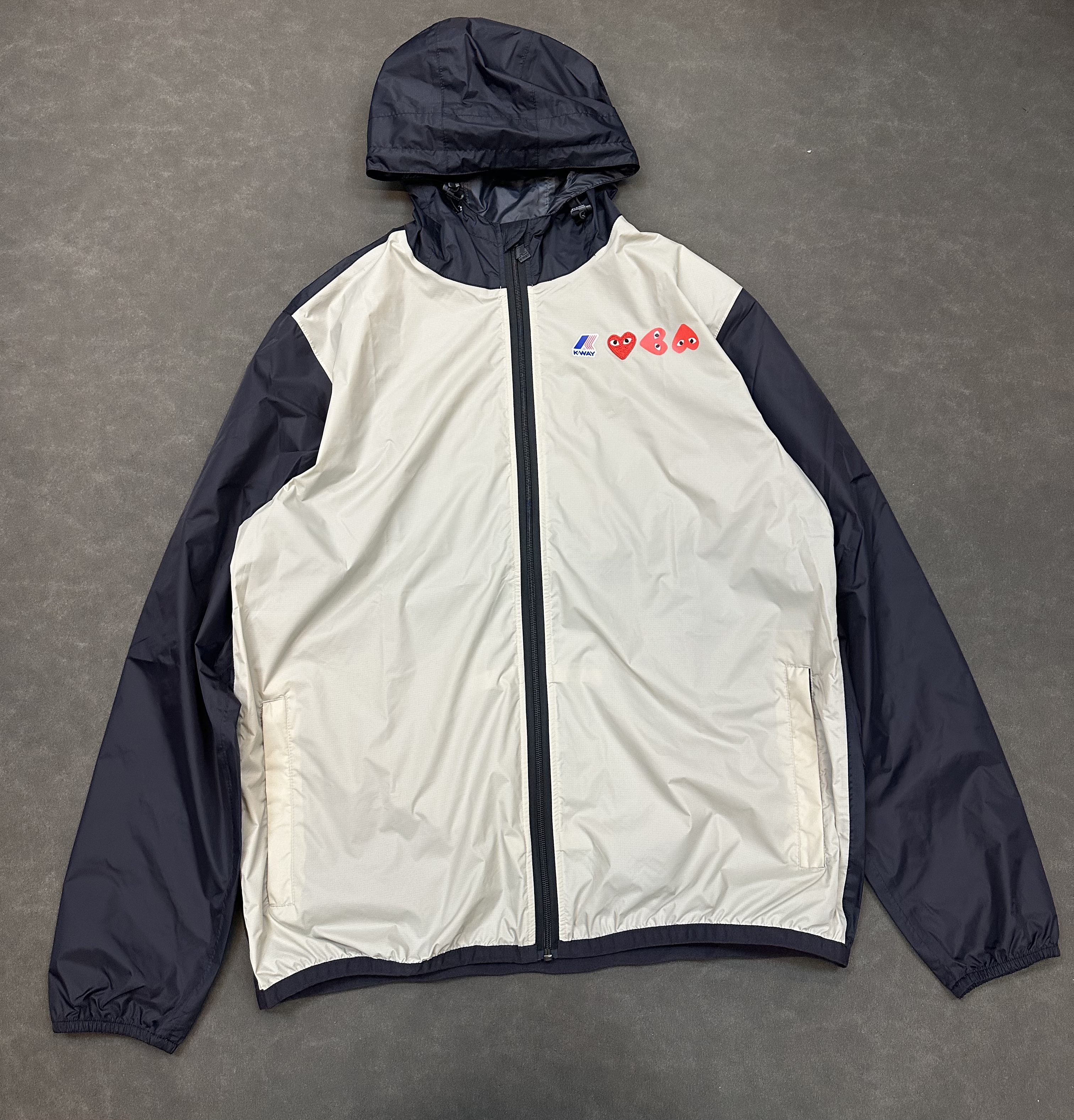 K way x cdg play jacket 