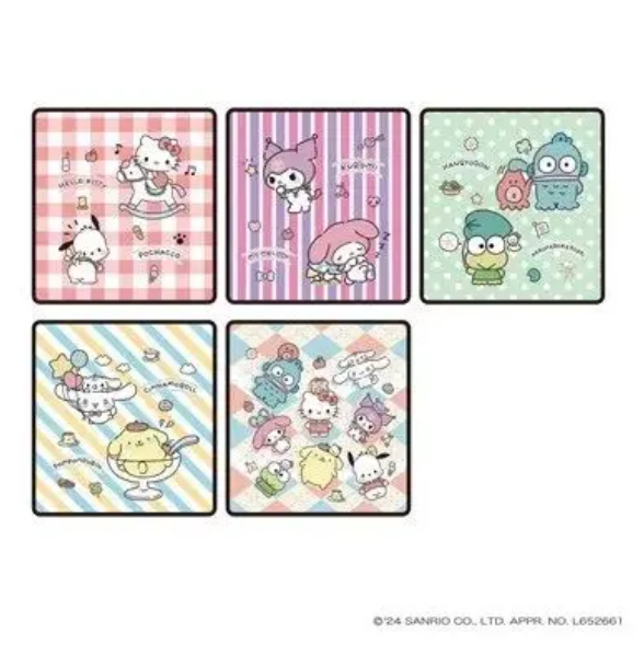 日本 Bandai Namco Sanrio Characters 水彩畫冊 | 變色水畫遊戲書 | 神奇水畫筆 平行進口