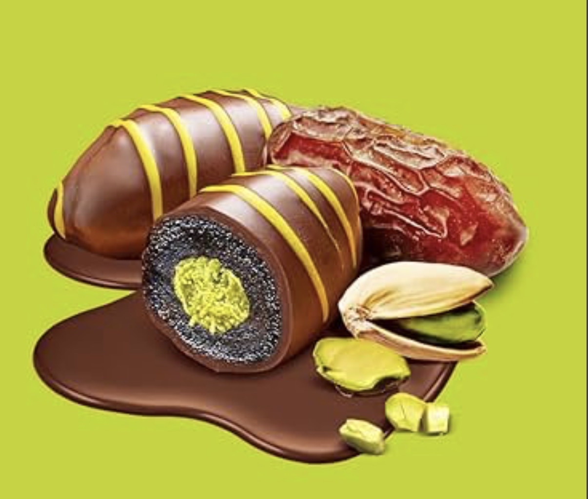 澳洲Costco Chocodate Pistachio Cream 椰棗開心果忌廉朱古力 525g