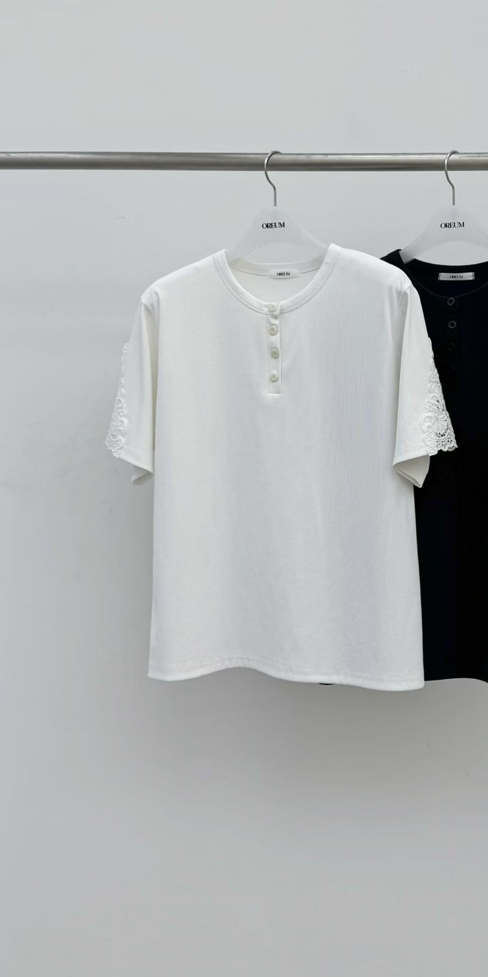 Lace 袖坑紋 Tee