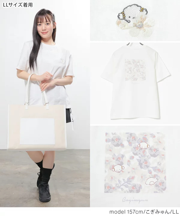 日本預訂📍日本Sanrio色彩花花圖案短袖Tee