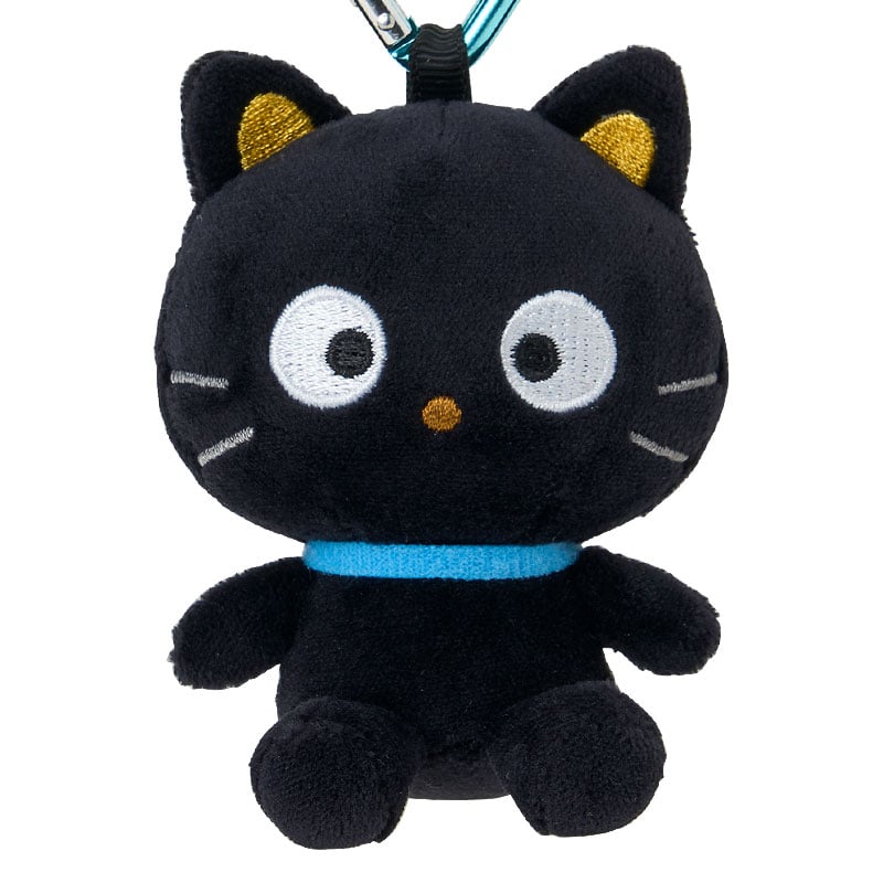 現貨｜Sanrio Chococat 朱古力貓 日版 吊飾 毛公仔 連 心形扣 (17565-0)