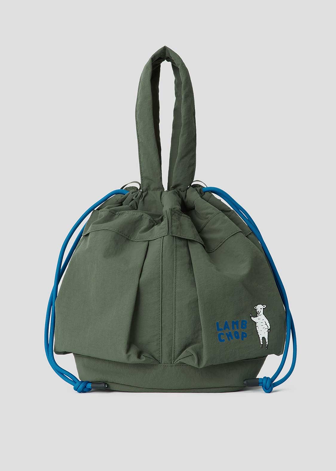 📦訂購 日本限定 graniph LAMB CHOP 功夫綿羊 索繩手提袋