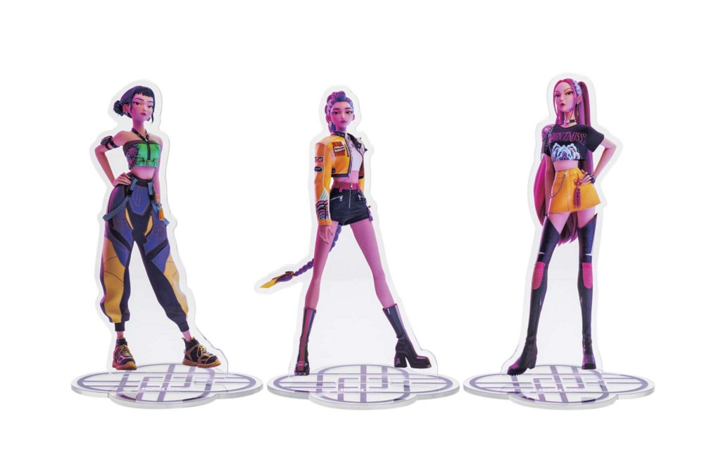 📦訂購 台灣限定 Kpop 獵魔女團 HUNTR/X 壓克力立牌