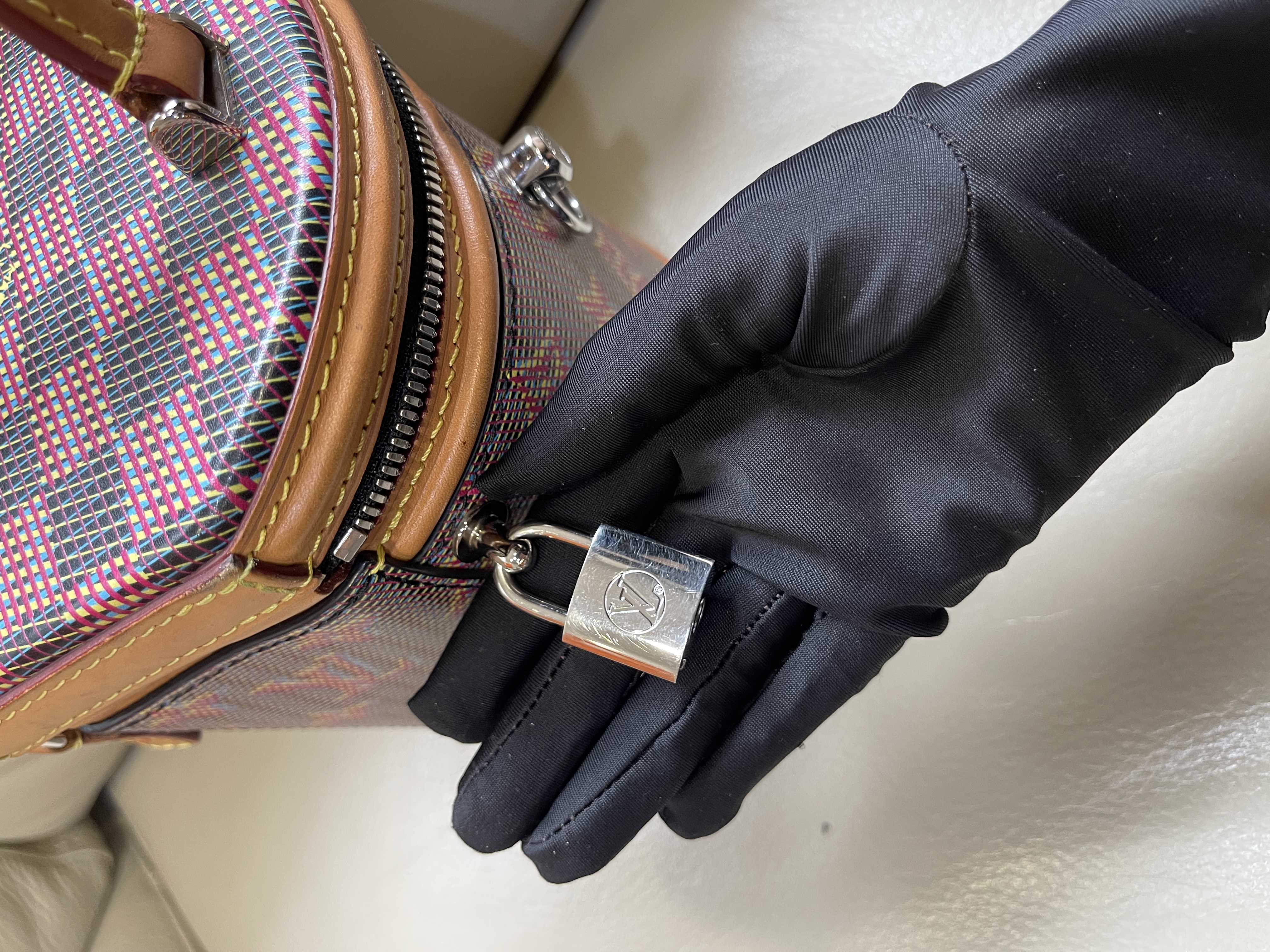 Pre-owned Louis Vuitton Pop Cannes Monogram canvas vanity bag