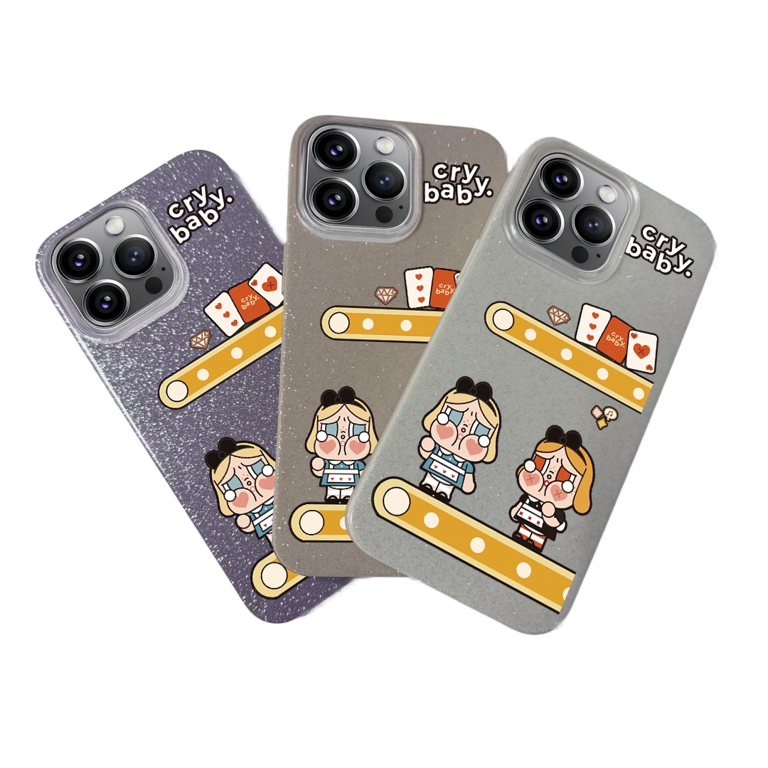 BLING CASE PHONE FOR IPHONE - DESIGN CRYBABY D