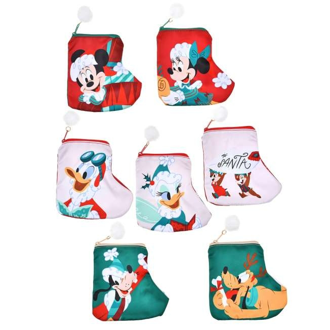 🌸 【預訂】Mickey & Friends MINI Pouch (隨機) - DISNEY CHRISTMAS 2026