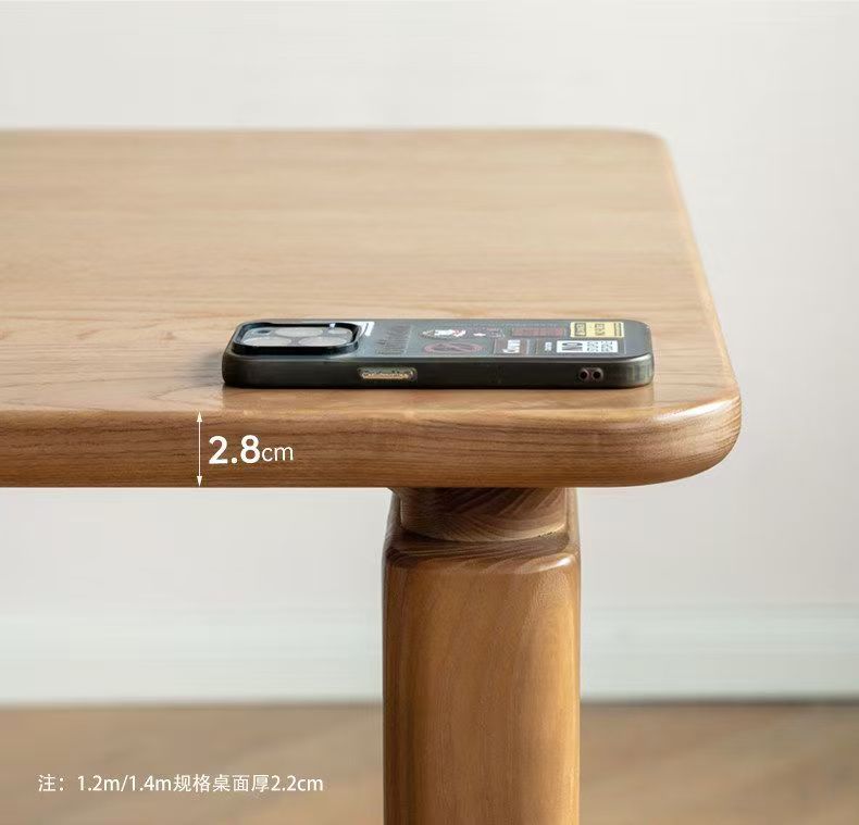 (樂家mall)白蠟木書桌 辦公桌 書枱 實木電腦桌 帶抽屜學習桌 實木直拼大板桌 desk