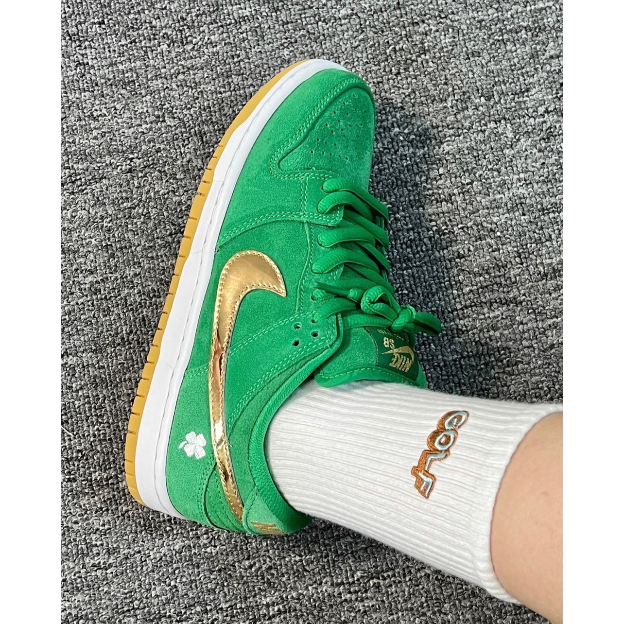 Nike SB Dunk Low Pro Shamrock St. Patrick's Day BQ6817-303 | DS