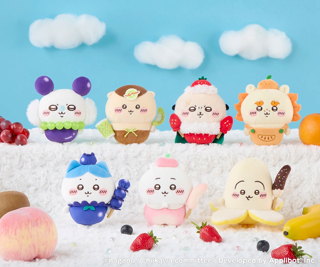 日本 Chiikawa Pocket 水果款 公仔吊飾