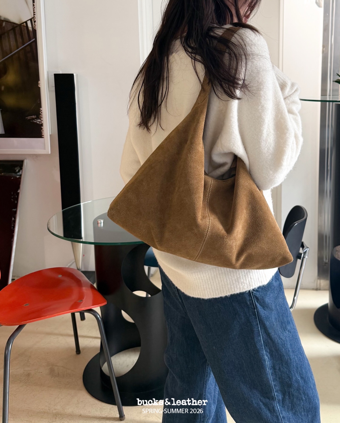 【莫奈風】 預訂_Mone Bag (L) By Bucks & leather