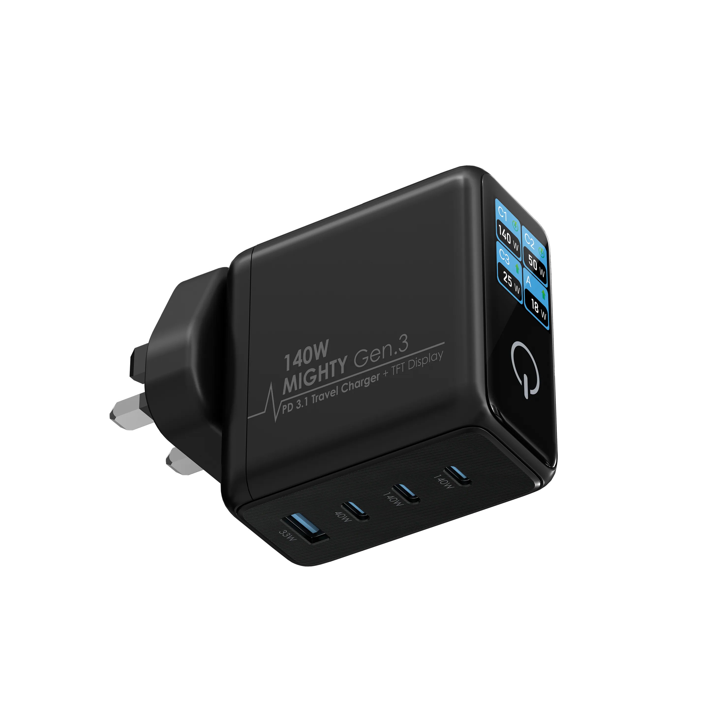 EGO 140W MIGHTY Gen.3 旅行充電器 [2色選擇]