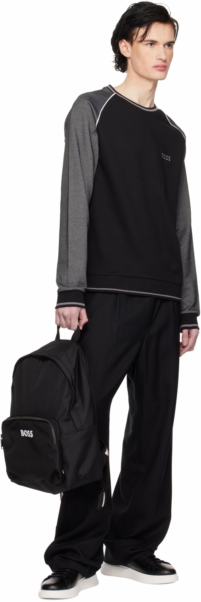 Hugo Boss 男士 徽標雙肩包均碼碼42cm*12.5cm*29.5cm