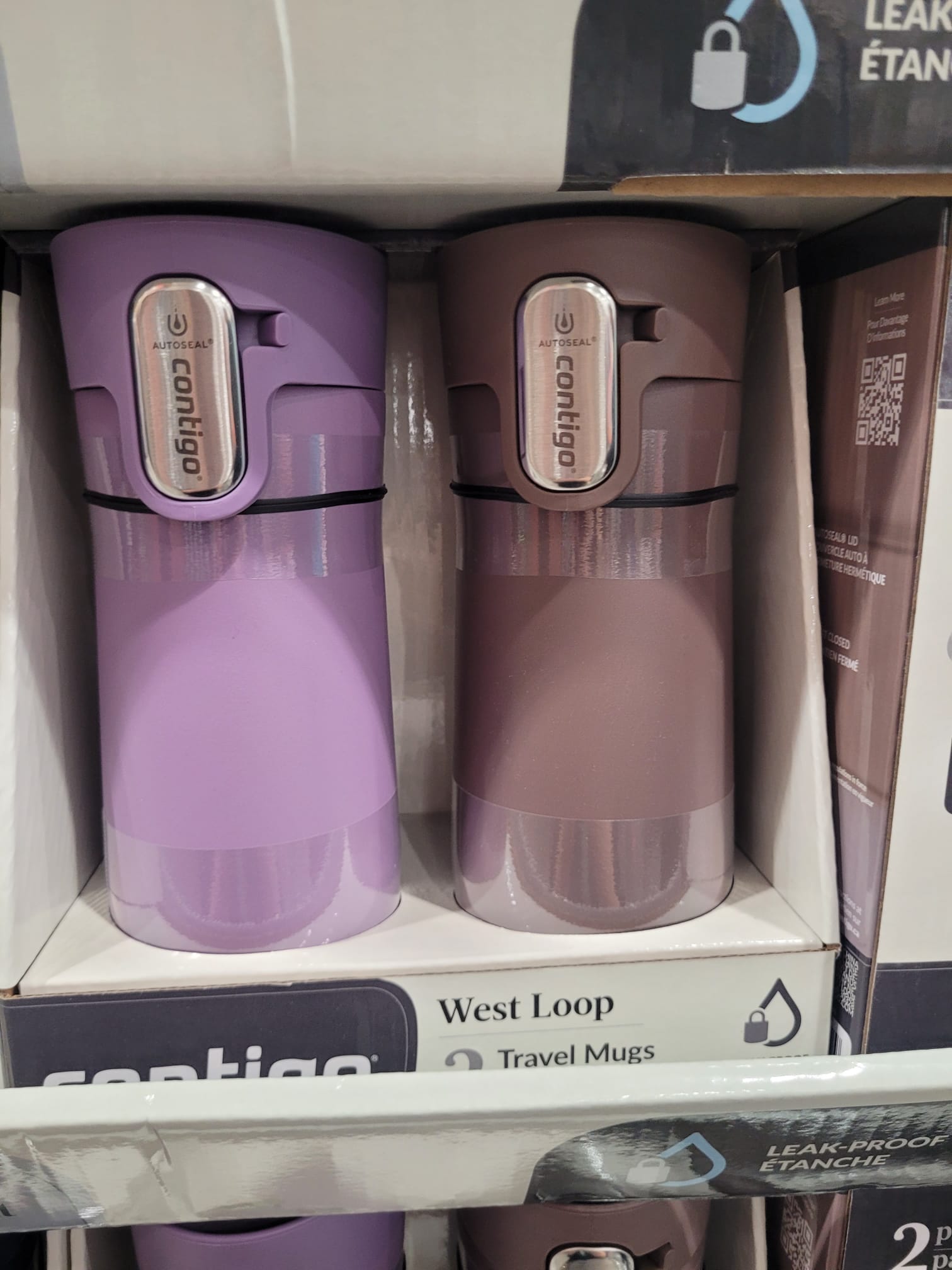 Contigo Travel Mug 473ml 不鏽鋼真空保溫旅行杯 (2個裝)