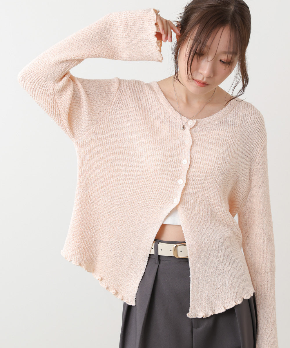 <JP> Spring Mellow Ruffles Soft Knit * 4色入 <預購>