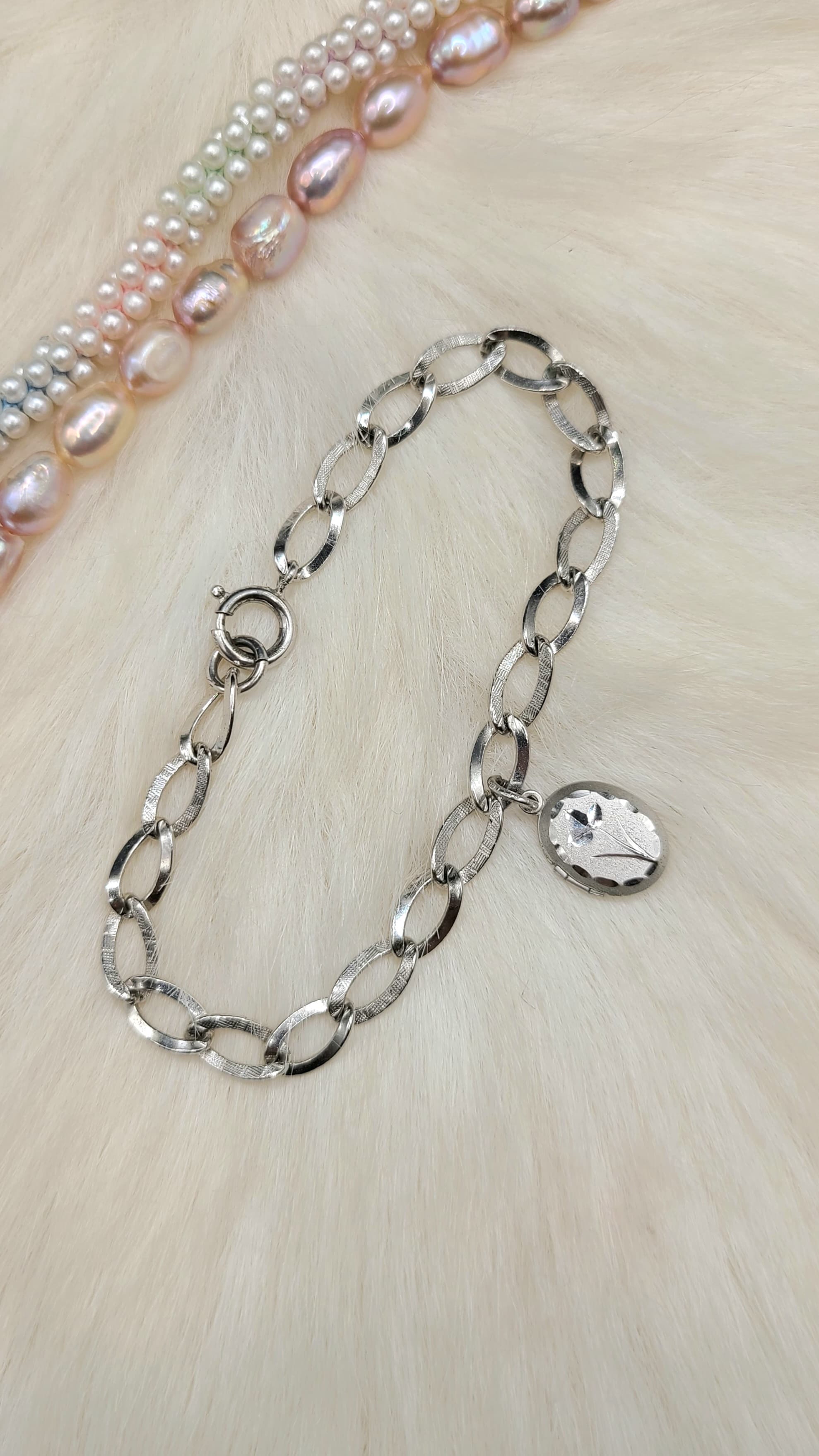 Danecraft locket 純銀手鍊