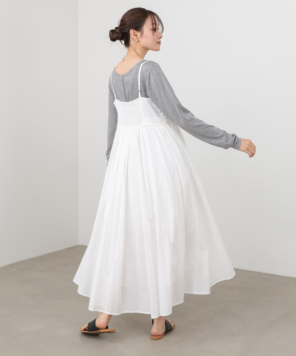 <JP> Premium Lace Button Flared Camisole OPS * 3色入 <預購>