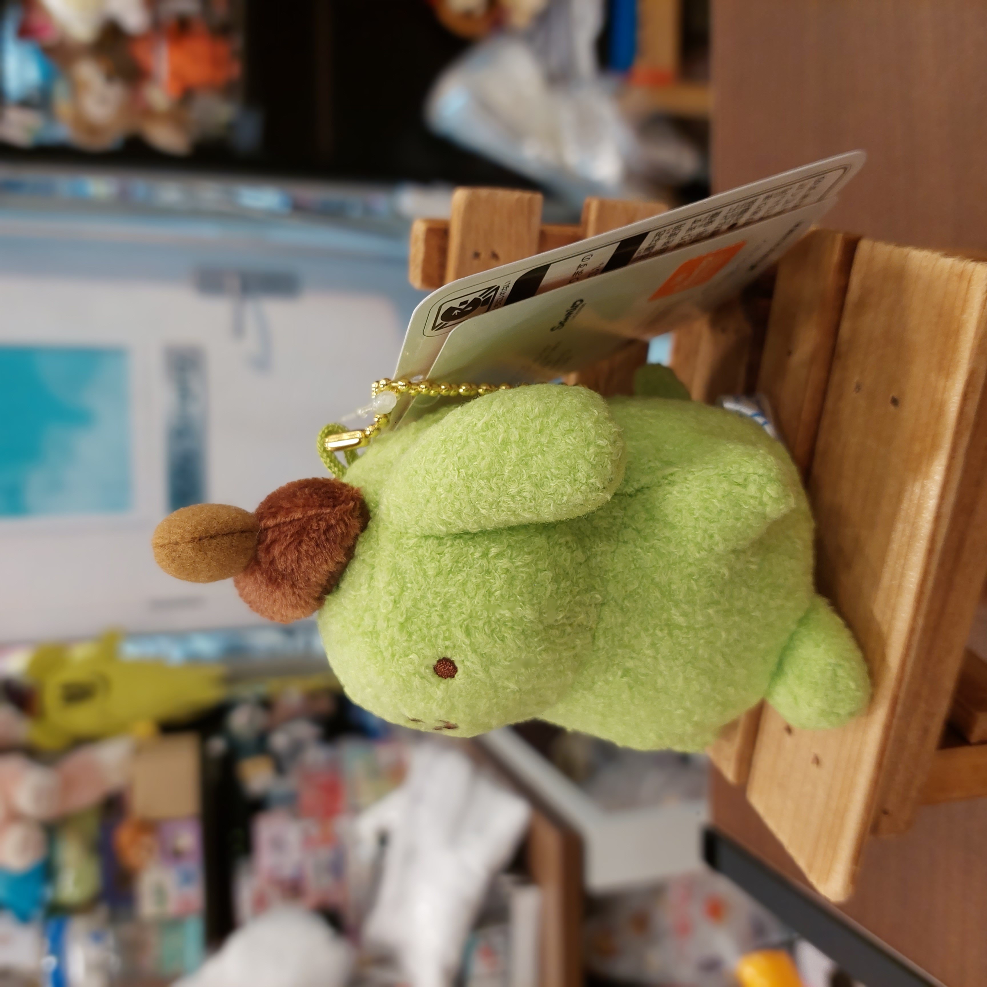 日版 Sanrio Pompompurin 布甸狗 吊飾 掛件 綠色