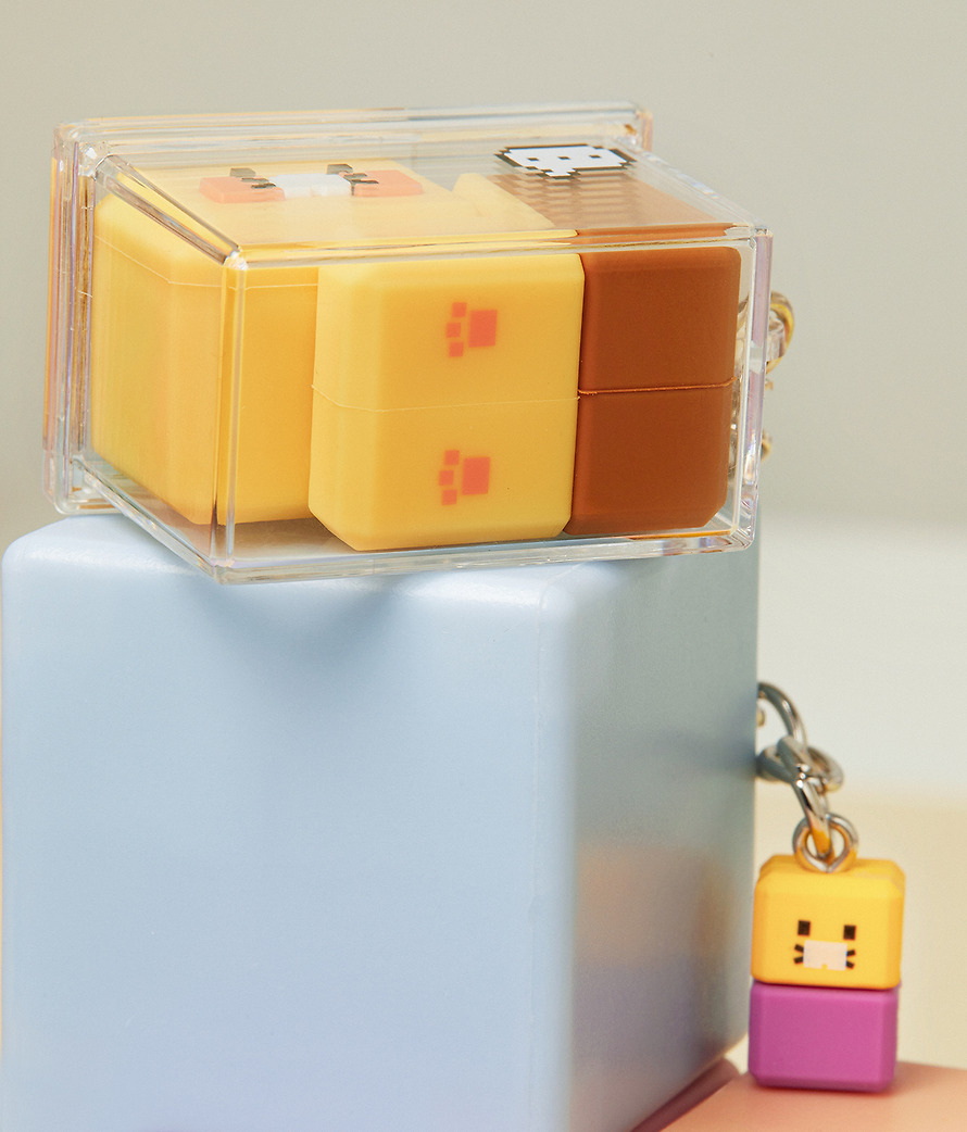 方塊春植 鎖匙扣