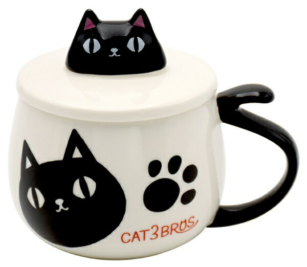 貓3兄弟 Kuro馬克杯 23171