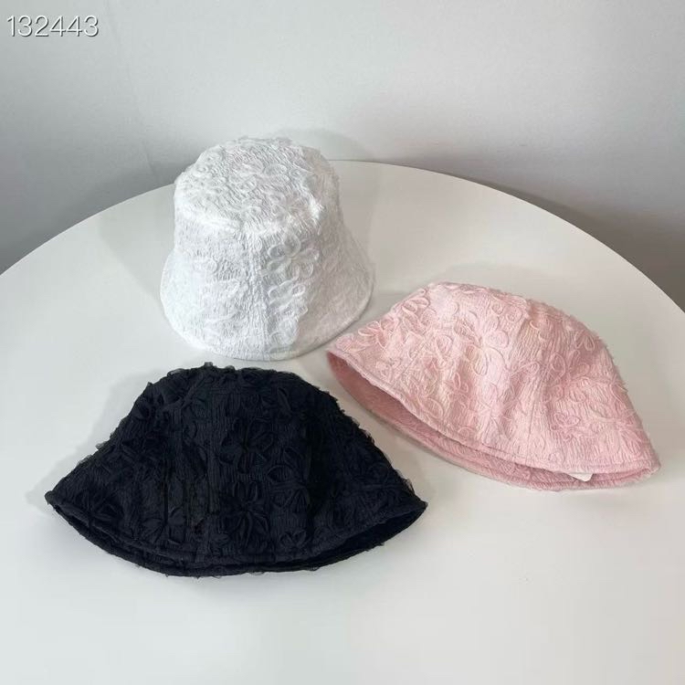 221063 立體花花漁夫帽