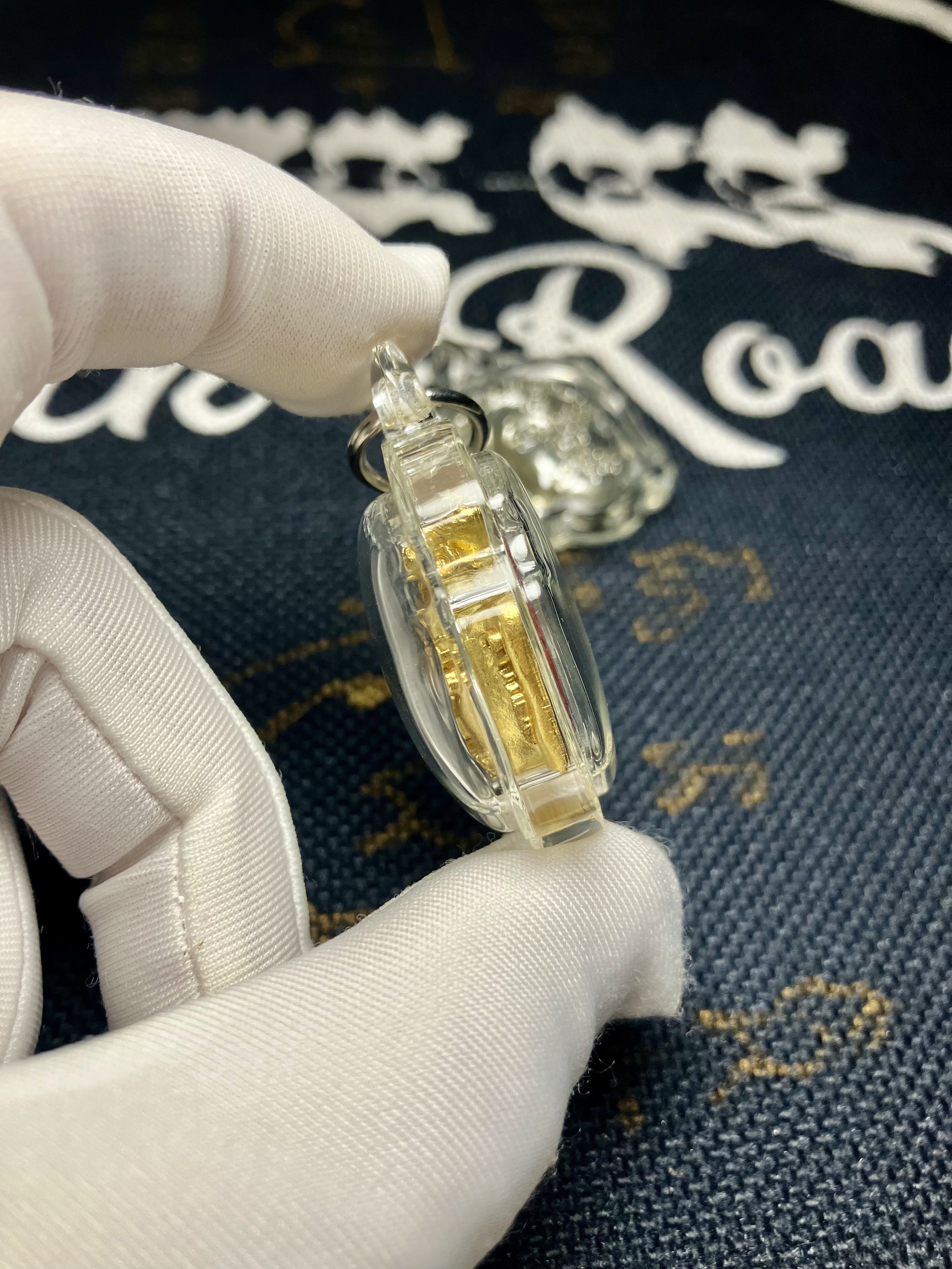 千妻符管名師 龍普隆 佛曆2564 符文坤平｜純金符管版本｜僅製99尊｜附原裝廟盒｜光學級高透防水殼