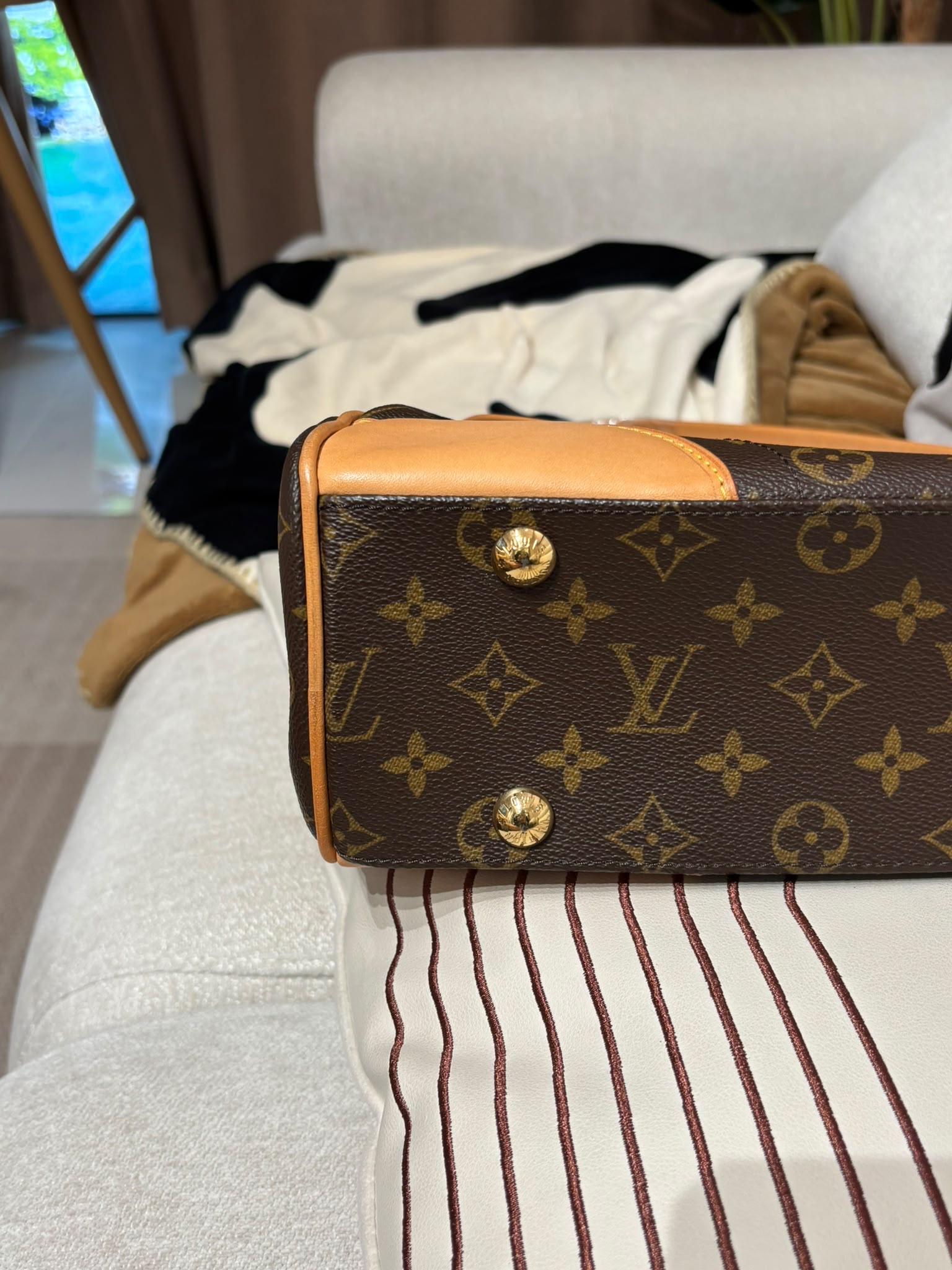 LV Beverly MM Monogram M40121 Hobo Bag 100%Authentic, 98%New ✅Dust bag 