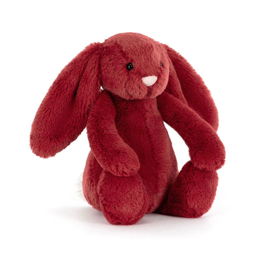 jELLYCAT Bashful Redcurrant Bunny H18cm 聖誕節紅醋栗兔
