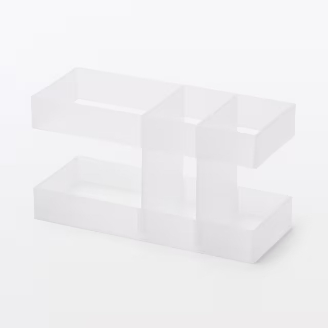 四月連線貨品 - 日本 MUJI 無印良品 化妝盒用收納架