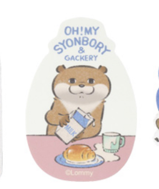 愛說謊的水獺 貼紙｜預訂