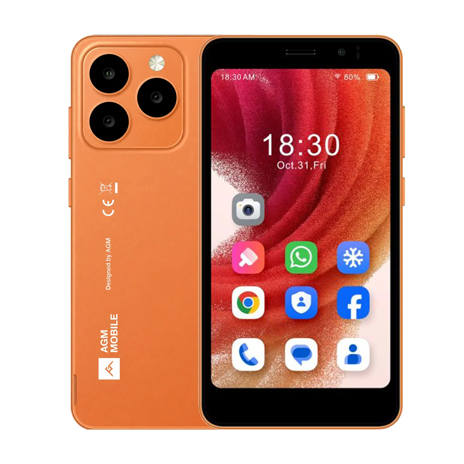 AGM Note N2 4G | 4.96吋 3000mAh 可換電 輕巧智能手機