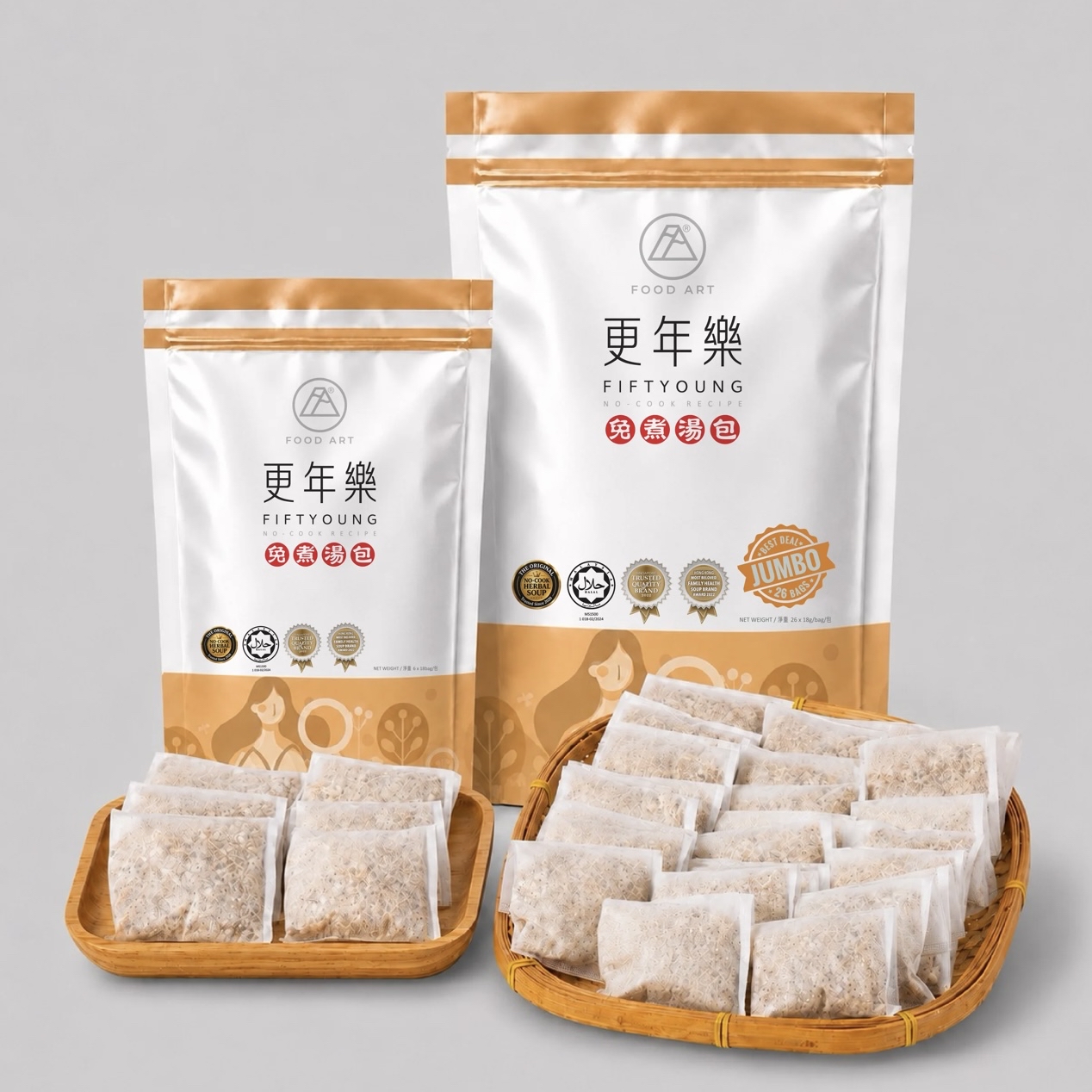 食之藝 更年樂 【Food Art FIFTYOUNG】 - 平衡陰陽，更年無憂