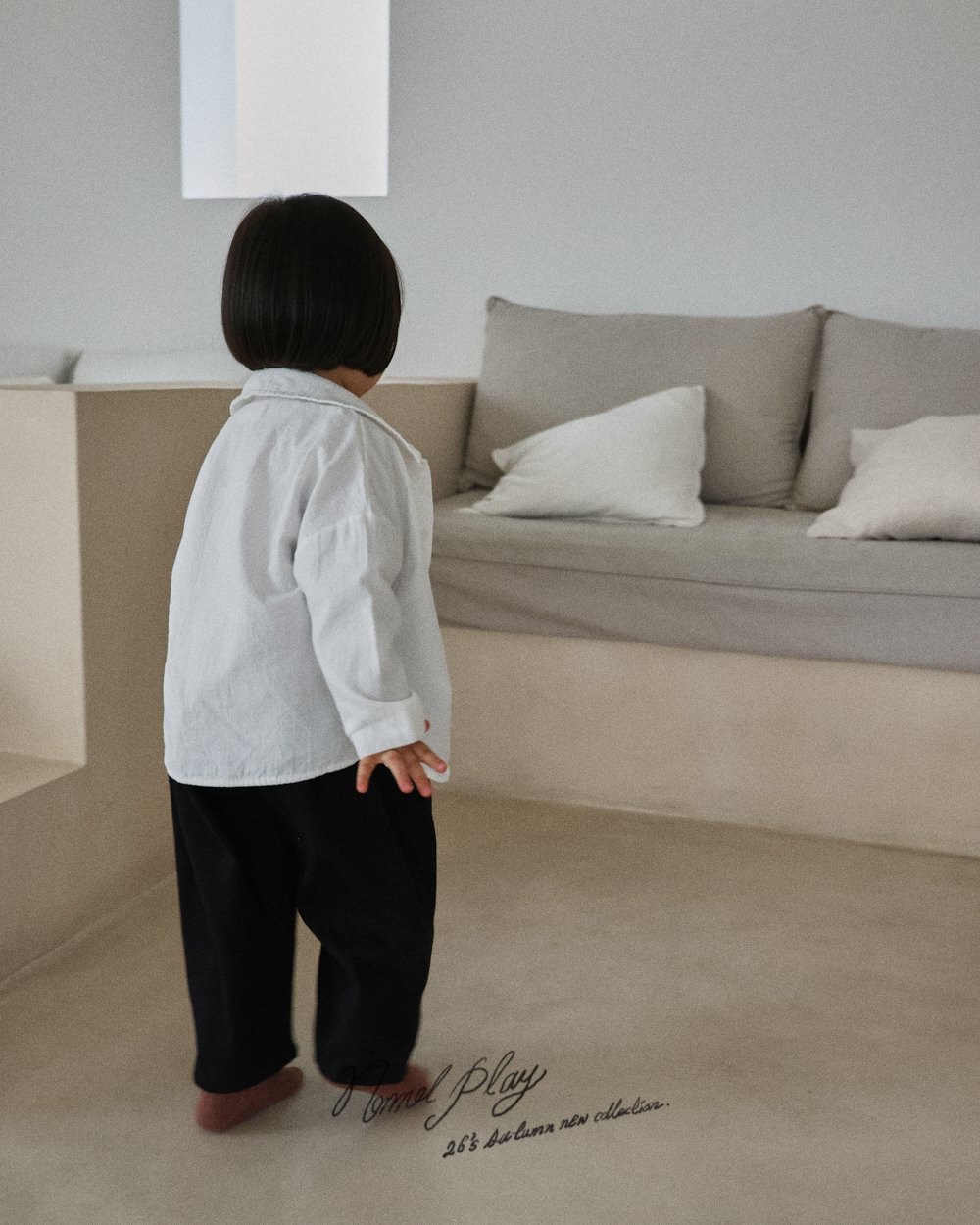 Normalplay | Double pleat cotton pants