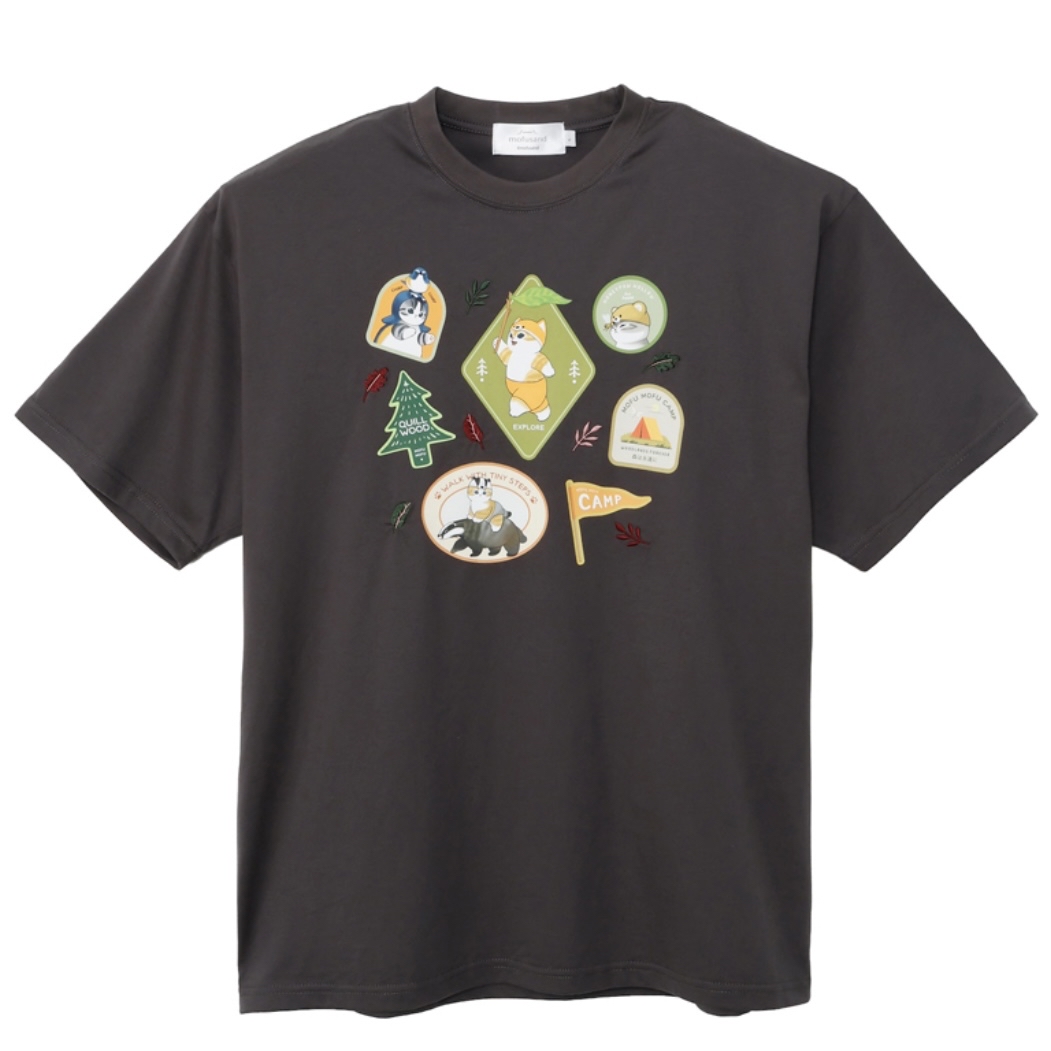 Mofusand 鯊魚貓 tee｜預訂