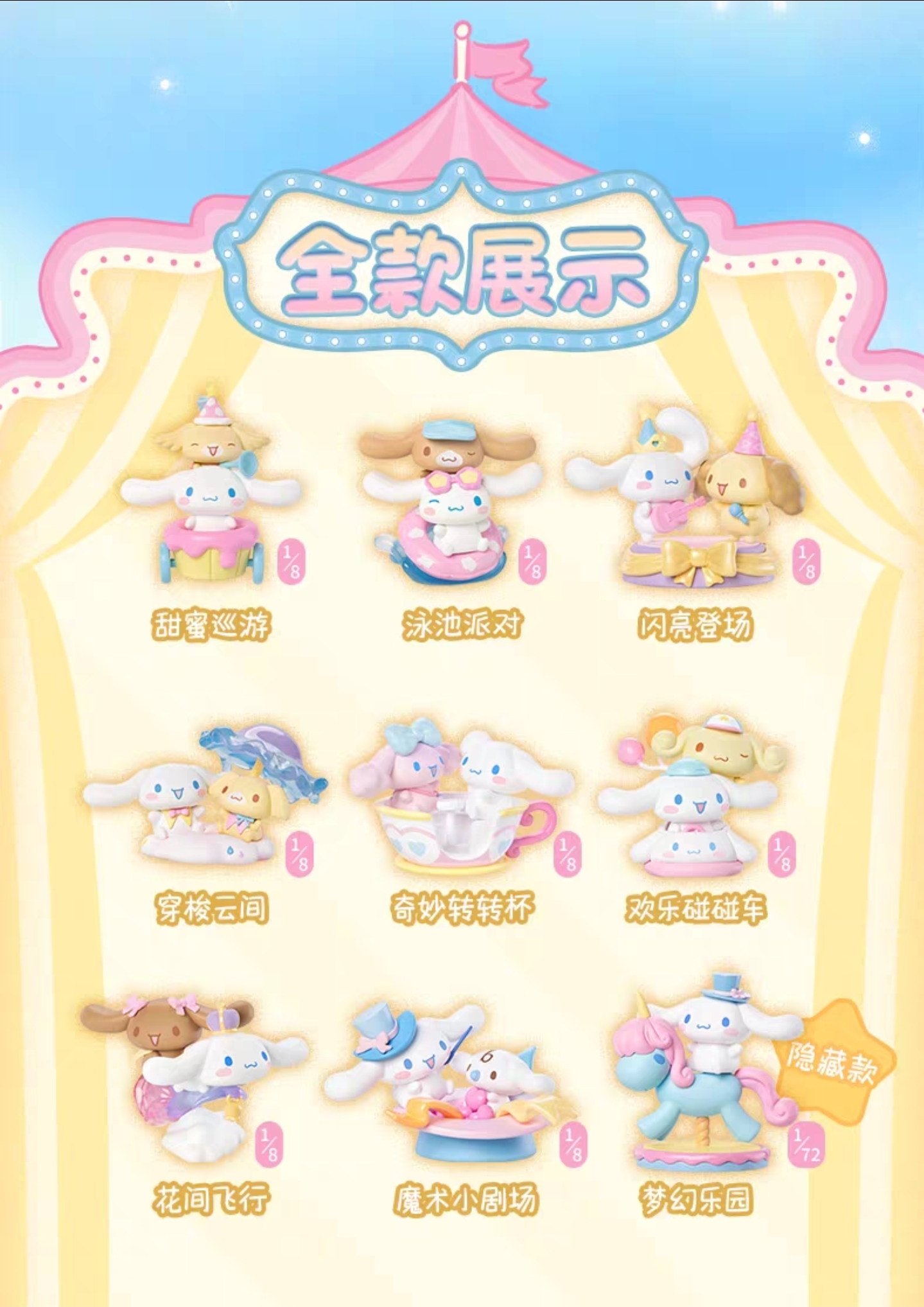 Sanrio 大耳狗樂園盲盒