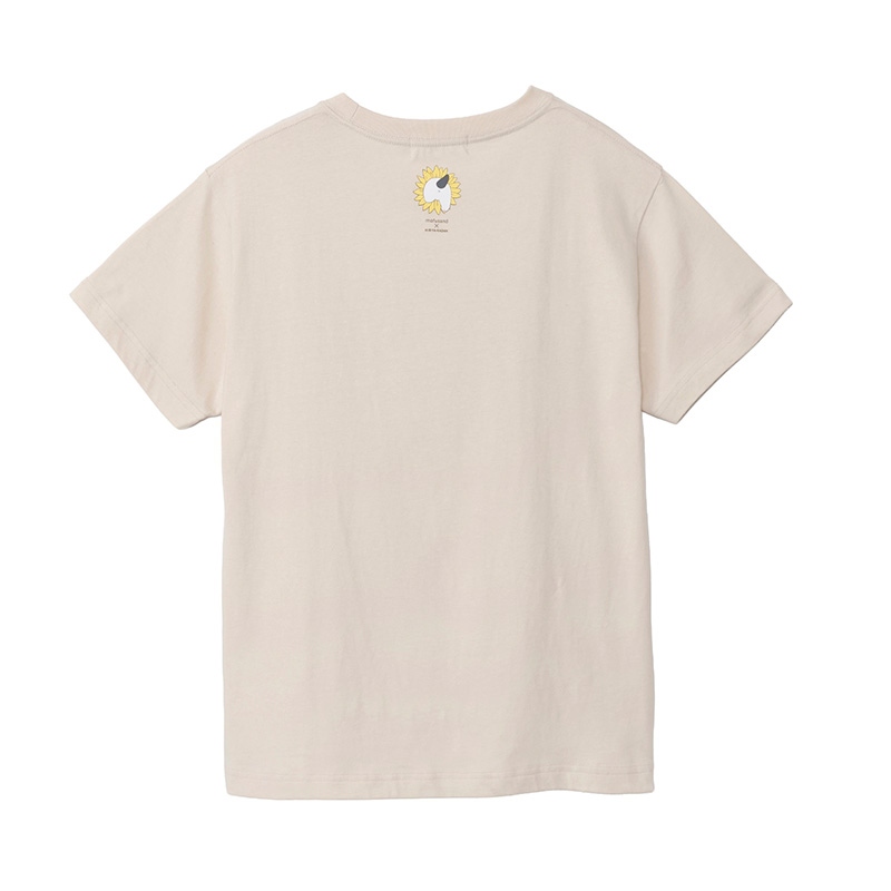 🌸 【預訂】mofusand×日比谷花壇 新品-Tee(卡其色)