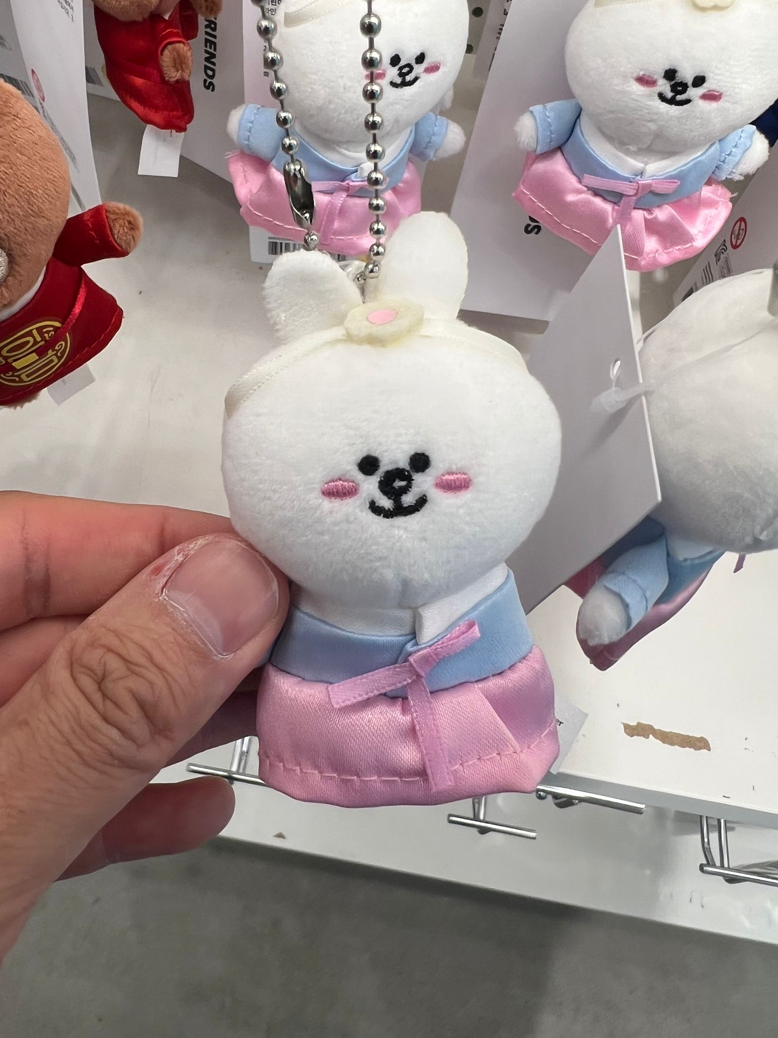 Line Friend 韓服吊飾