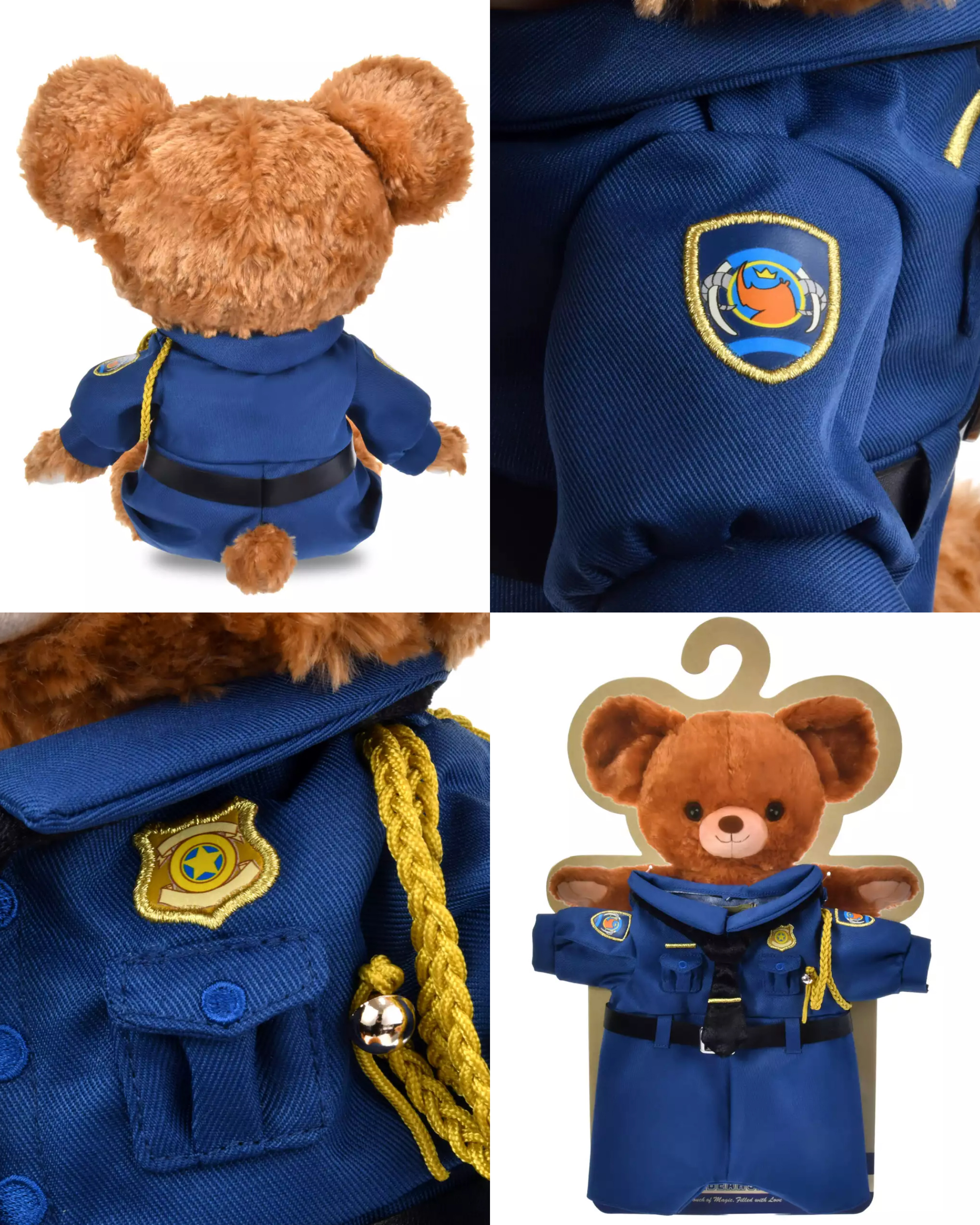 預訂 Zootopia uniBEARsity m size 公仔 衫仔 