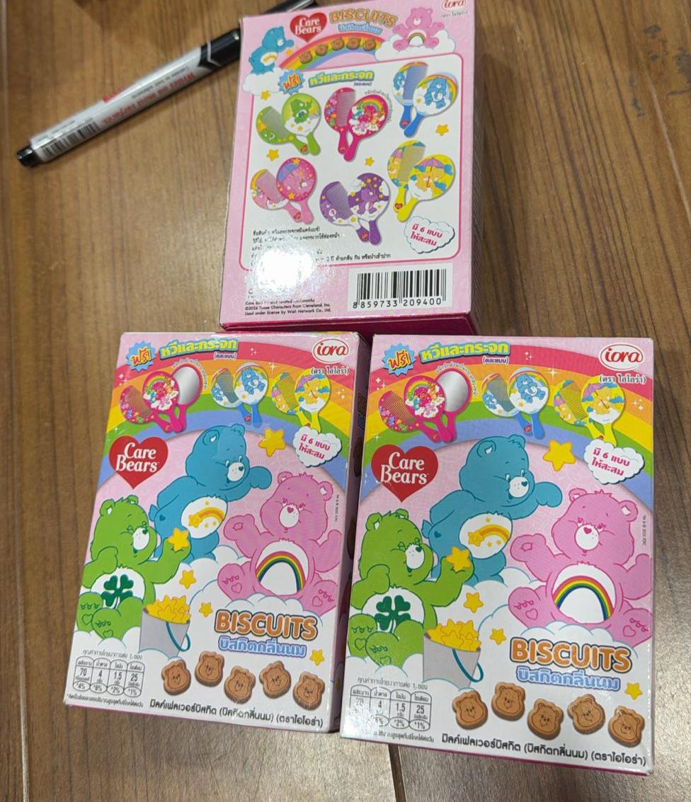 Care Bears 梳+鏡盲盒內有零食EXP20250930