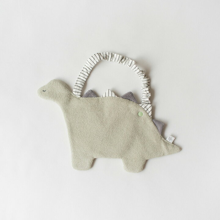 🌸預訂 日本直送🌸🇯🇵Mocmof三色恐龍造型口水巾圍兜🦖