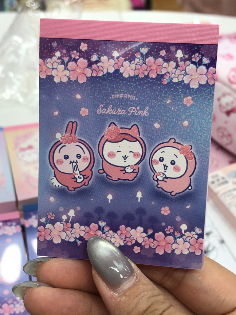 日本直送chiikawa 新款櫻花系列新款文具產品