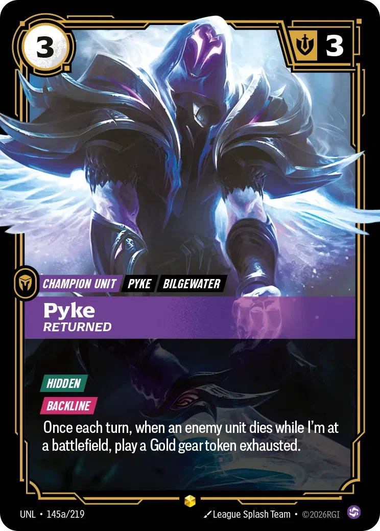 Unleashed - Showcase - Chaos Rune (Set 3)