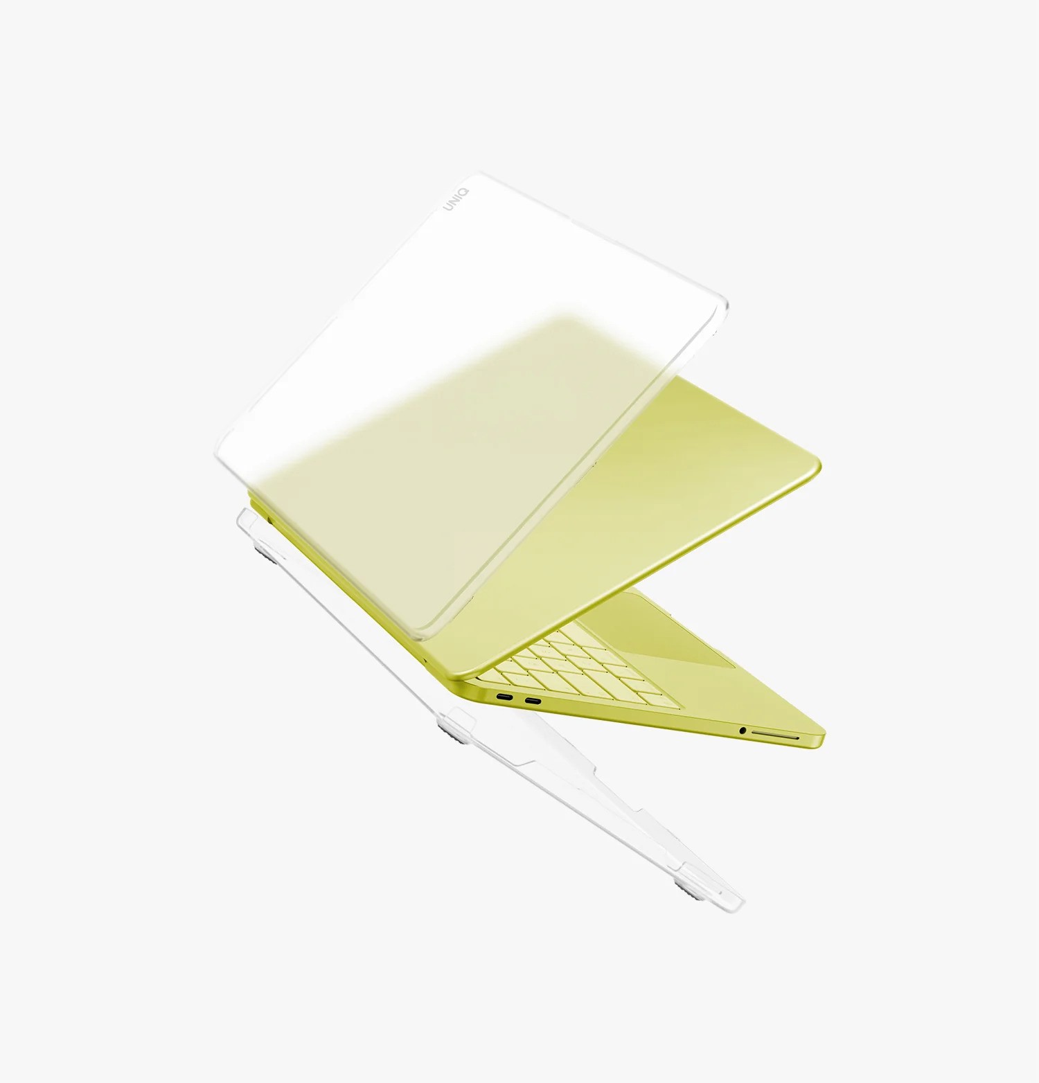 UNIQ Claro Case For Macbook Neo - 霧面透明