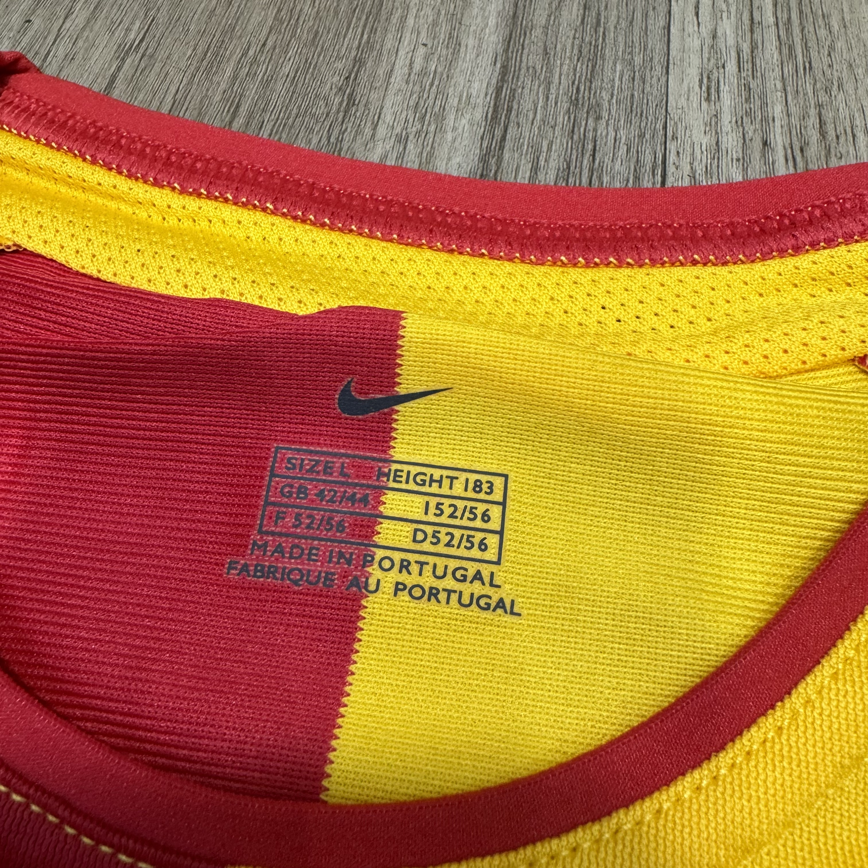 RC Lens 03/04 L/S player issue home shirt (Bnwt)