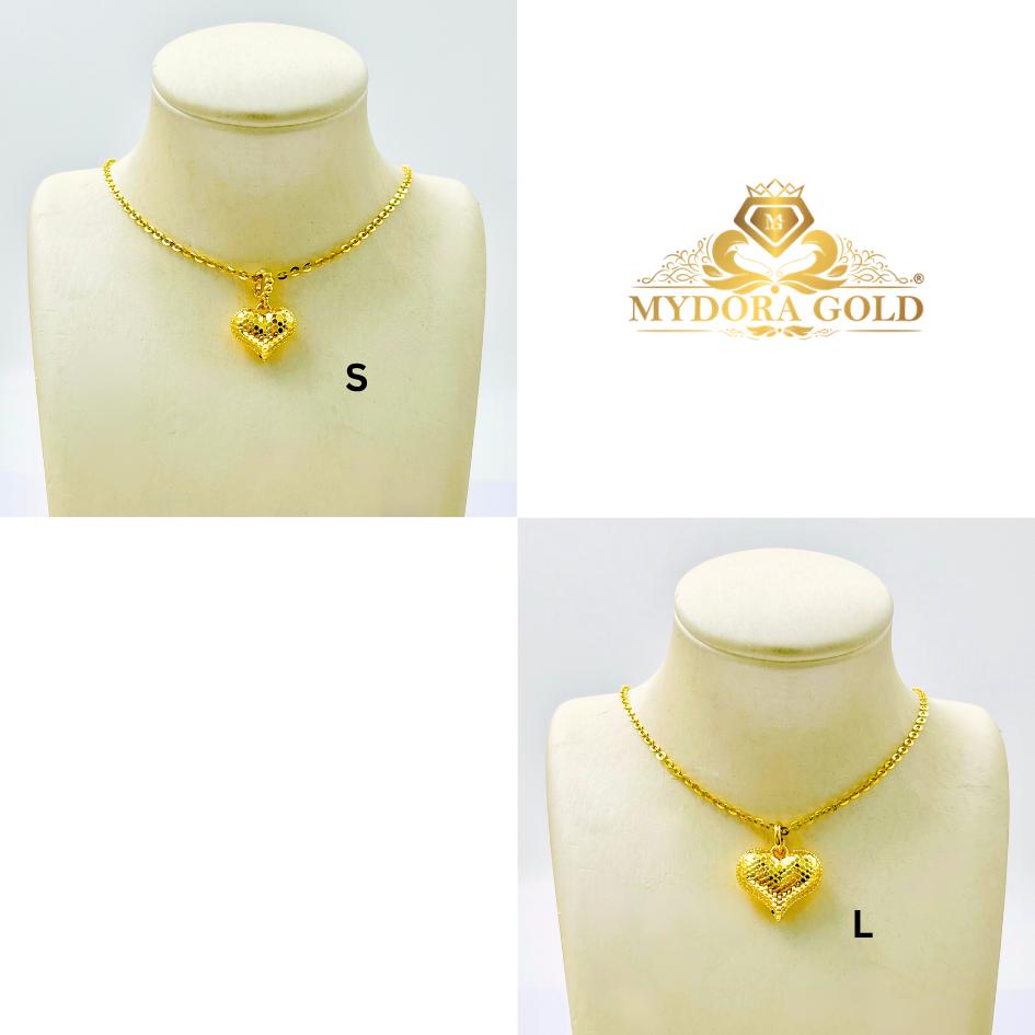 MYDORA Loket Sisik Love Gemuk Full Gold (5G) l EMAS 916/22K
