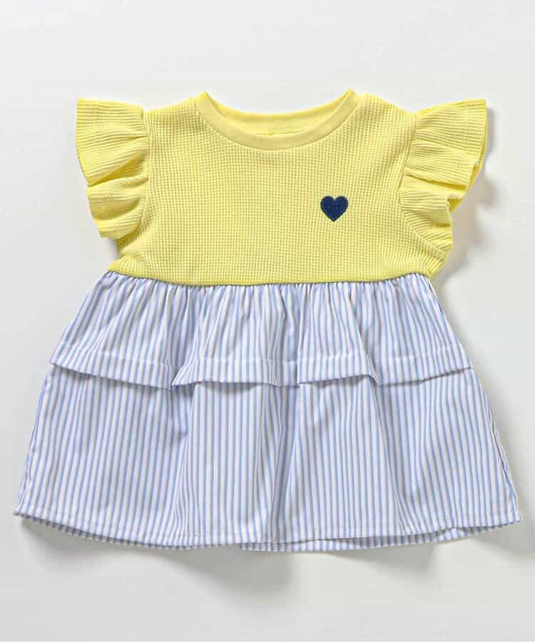 🇯🇵預訂 日本直送🇯🇵Apres les cours五色愛心刺繡荷葉邊短袖上衣