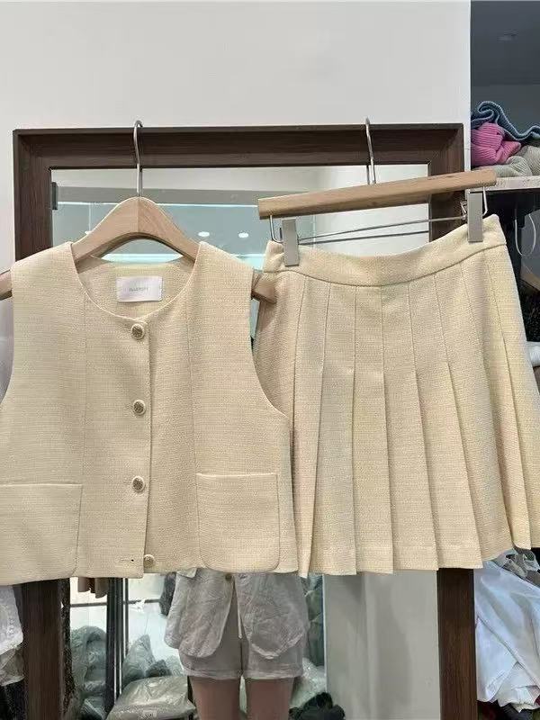 ST243小香马甲套装