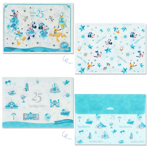 預訂 東京迪士尼限定 Sparkling Jubilee 貼紙 File set Memo pad set 