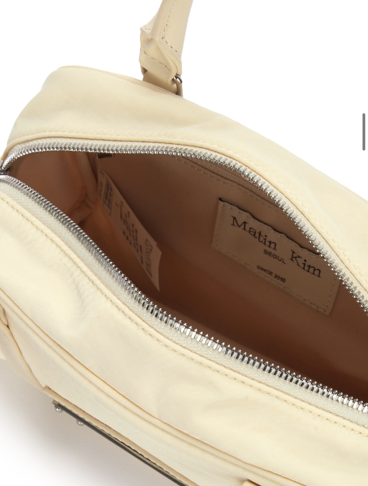 MATIN KIM特價場 BABY SPORTY TOTE BAG IN CREAM